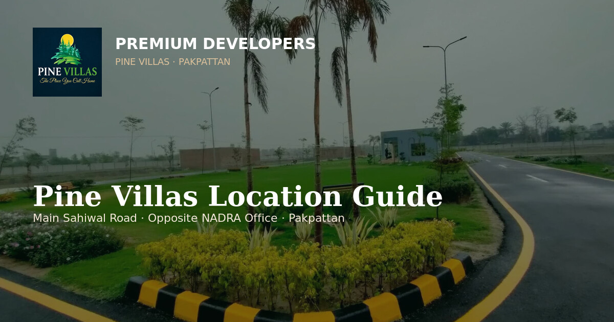 Pine Villas location guide